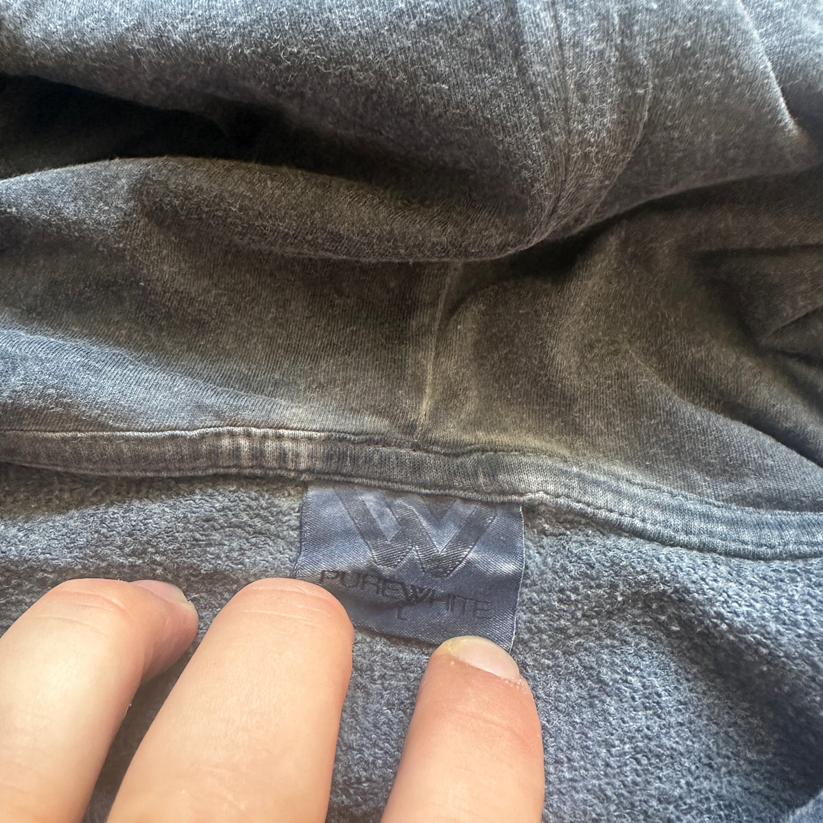 Ballin Amsterdam Faded Blue Gradient Hoodie L