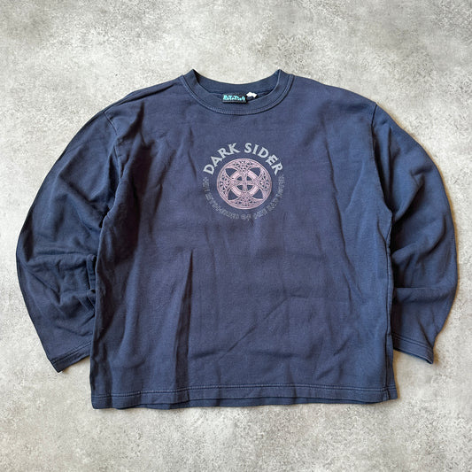 Rotation Navy Dark Sider Graphic Long Sleeve XL