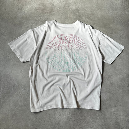 FC Bayern München Off-White Chest Print T-Shirt XL