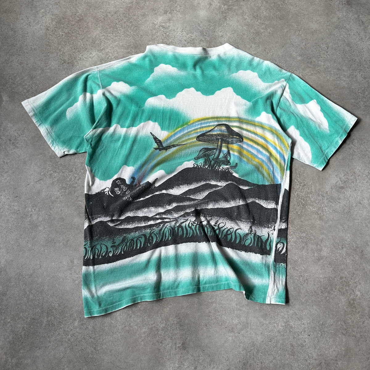 Sergio Maximo Tropical Graphic T-Shirt L