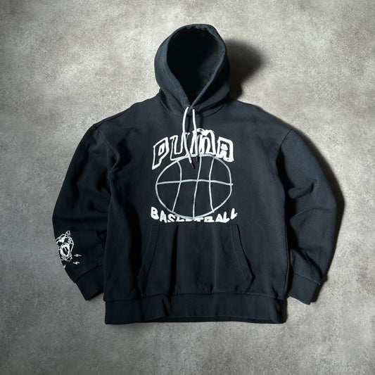 Puma Black Basketball Graphic Hoodie S