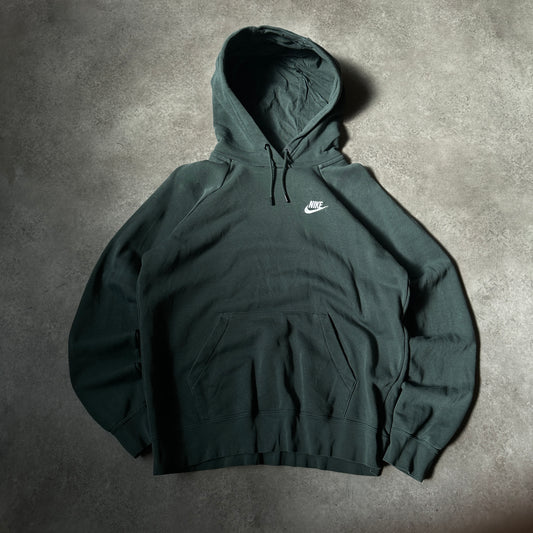 Nike Dark Green Mini Swoosh Hoodie M