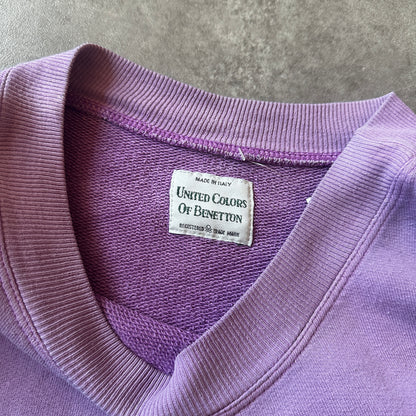 United Colors of Benetton Lilac Bon Ton Crewneck L
