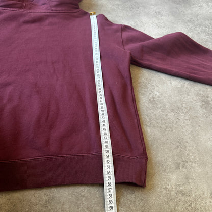 Champion Maroon Logo Hoodie S