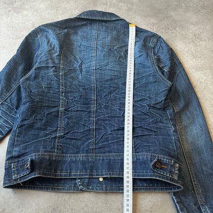 ICEblue Vintage Dark Wash Denim Jacket S