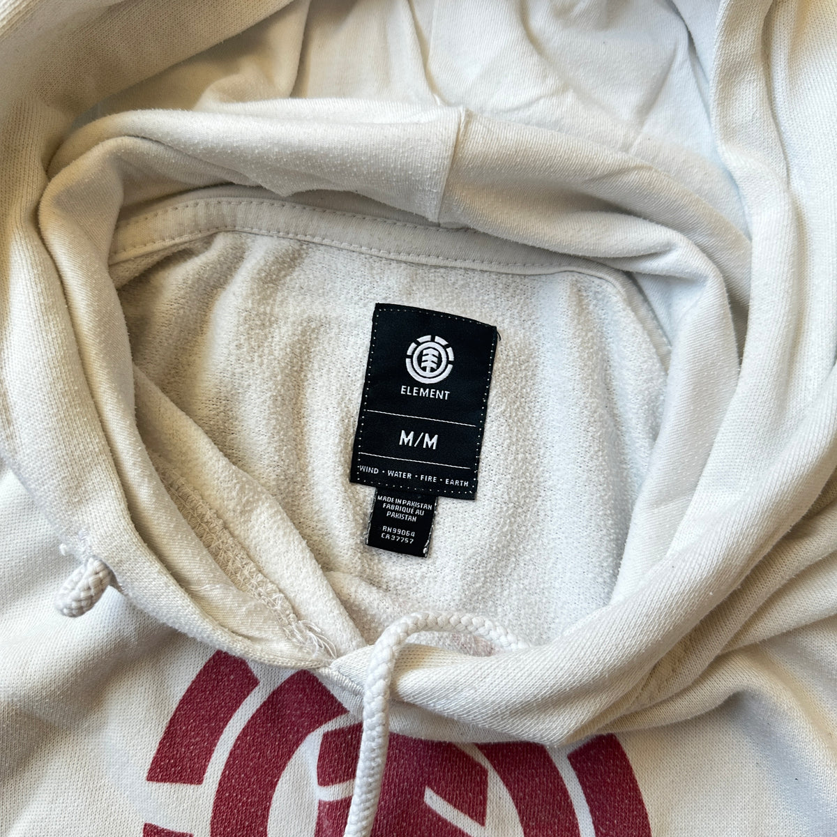 Element Off-White Wind Water Fire Earth Hoodie M