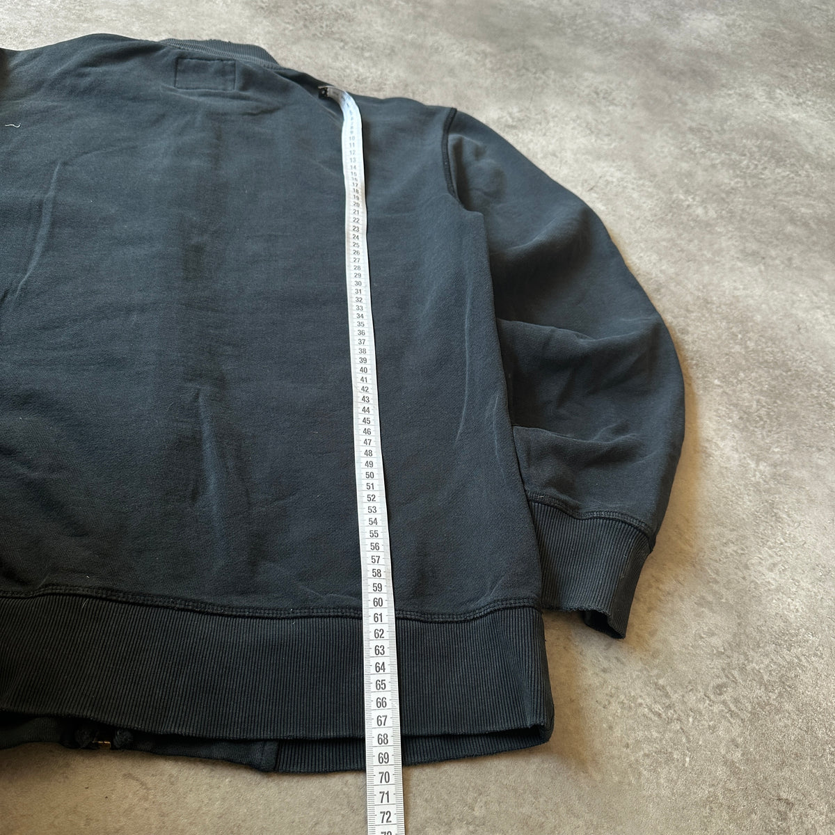 Quiksilver Dark Grey Full-Zip Sweatshirt L
