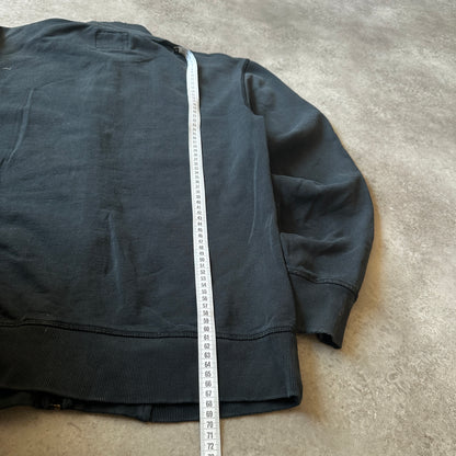 Quiksilver Dark Grey Full-Zip Sweatshirt L