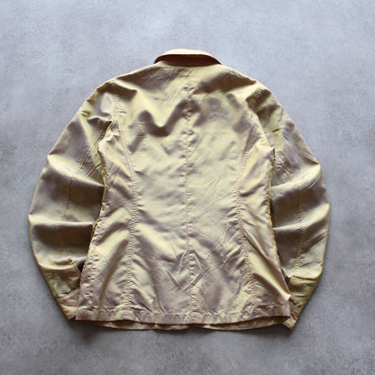 RefrigiWear Utility Jacket – Beige, Four-Pocket Design (Woman-M)