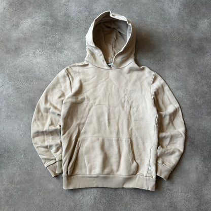Kultivate Beige K Logo Hoodie S