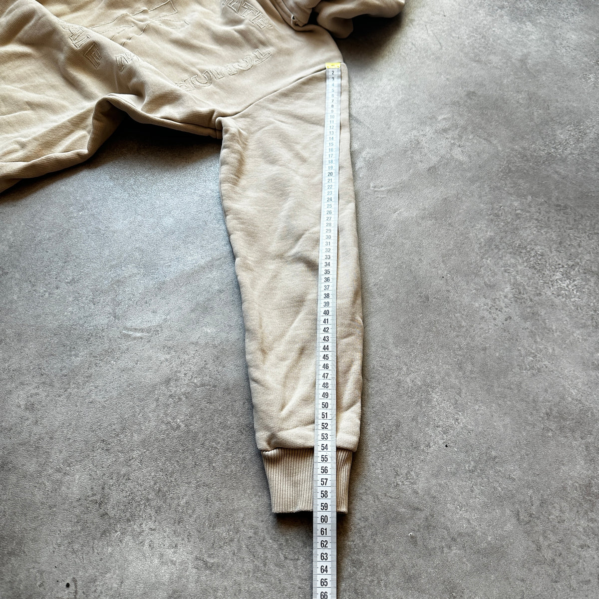 Kultivate Beige K Logo Hoodie S