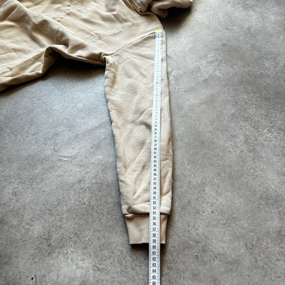 Kultivate Beige K Logo Hoodie S