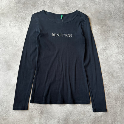 United Colors of Benetton Black Long Sleeve S