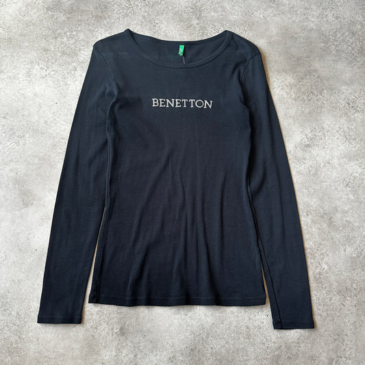 United Colors of Benetton Black Long Sleeve S