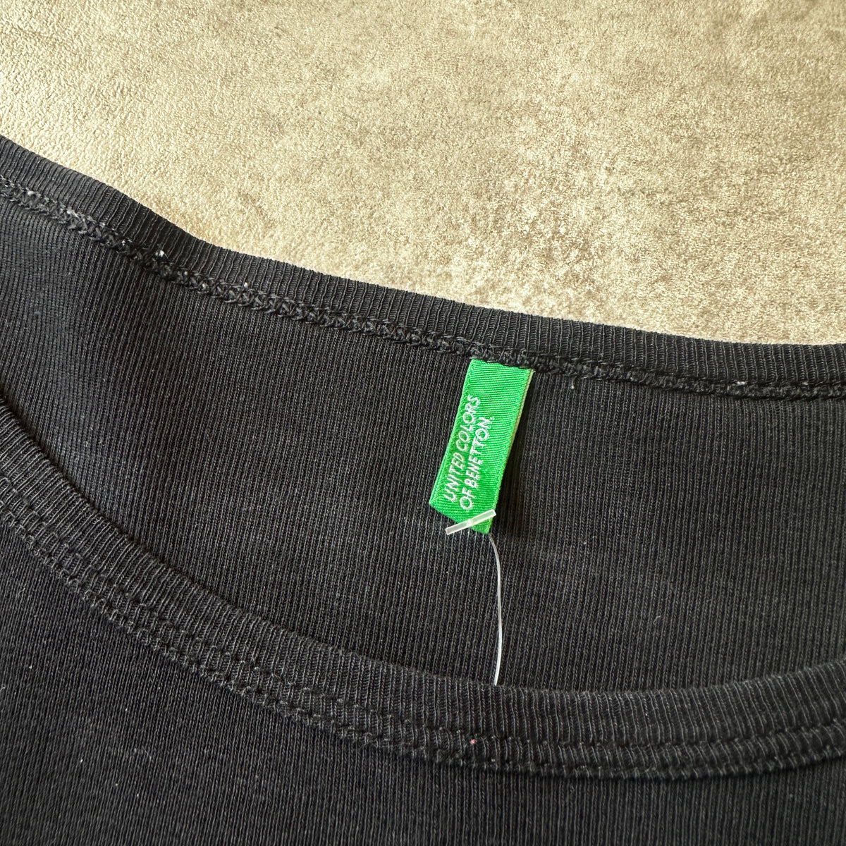 United Colors of Benetton Black Long Sleeve S