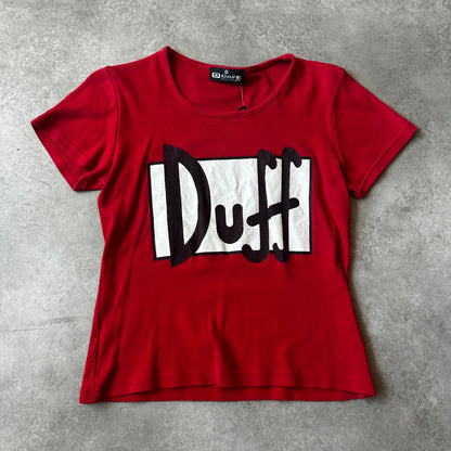 Daff Red Duff Graphic T-Shirt M
