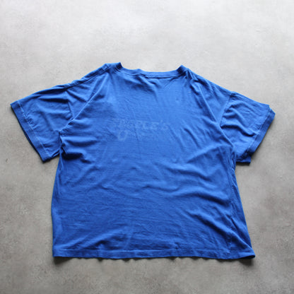 Project Blue Vintage T-Shirt – Blue, Pocket Detail (Man-L)
