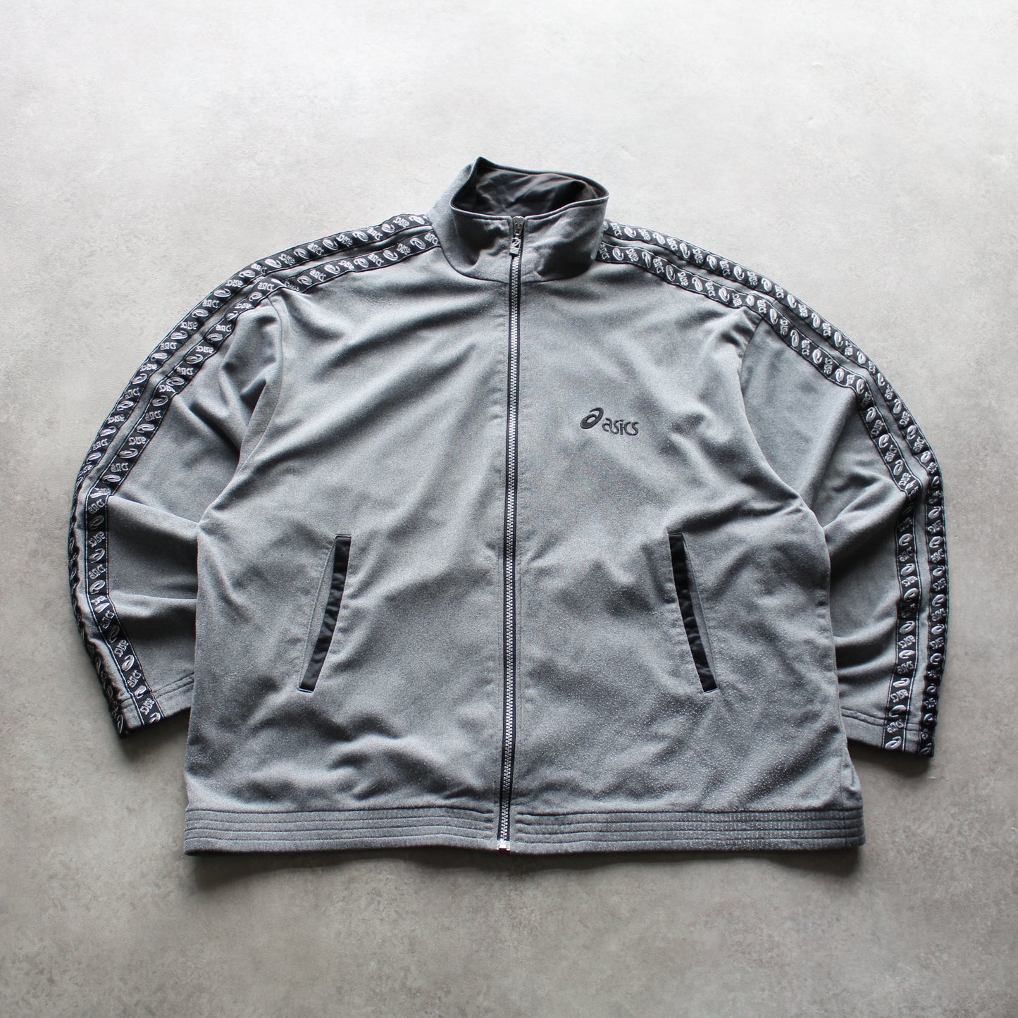 Asics Vintage Track Jacket – Grey (Man-M)