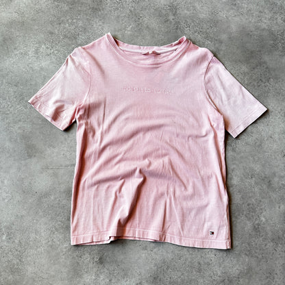 Tommy Hilfiger Pink Logo T-Shirt XS