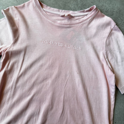 Tommy Hilfiger Pink Logo T-Shirt XS