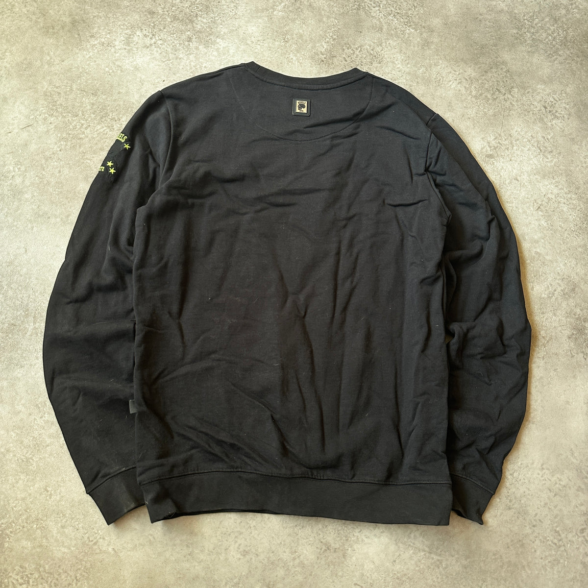 Rebels Eagle & US Flag Graphic Crewneck L