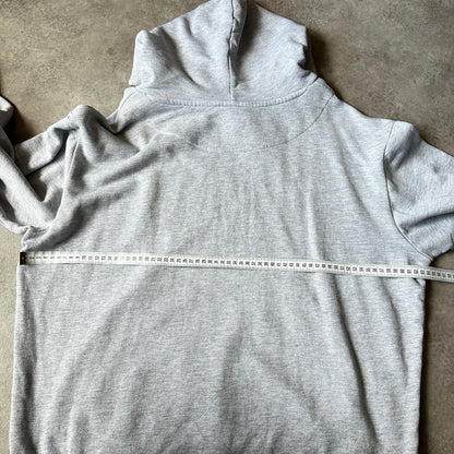 Sean John Grey Script Logo Hoodie L