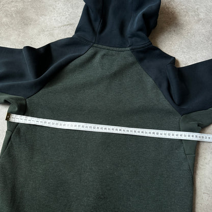 Nike Dark Green Tech Fleece Zip Hoodie S