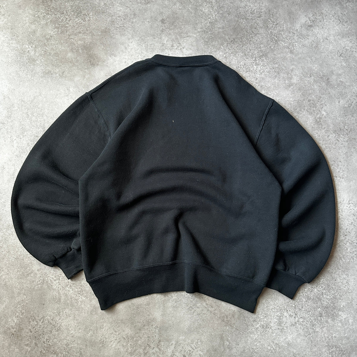 Russell Athletic Black Texas Print Crewneck M