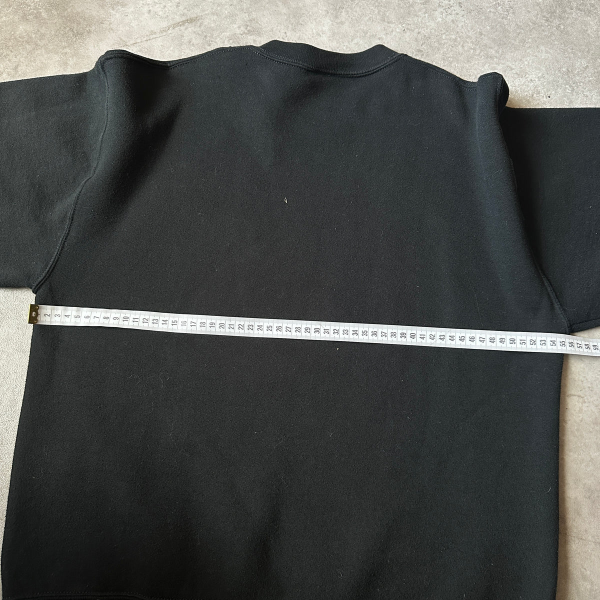 Russell Athletic Black Texas Print Crewneck M