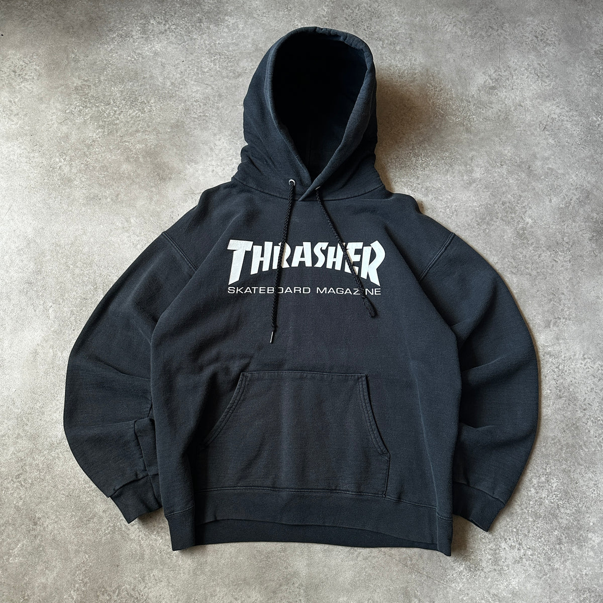 Thrasher Black Skateboard Magazine Hoodie S