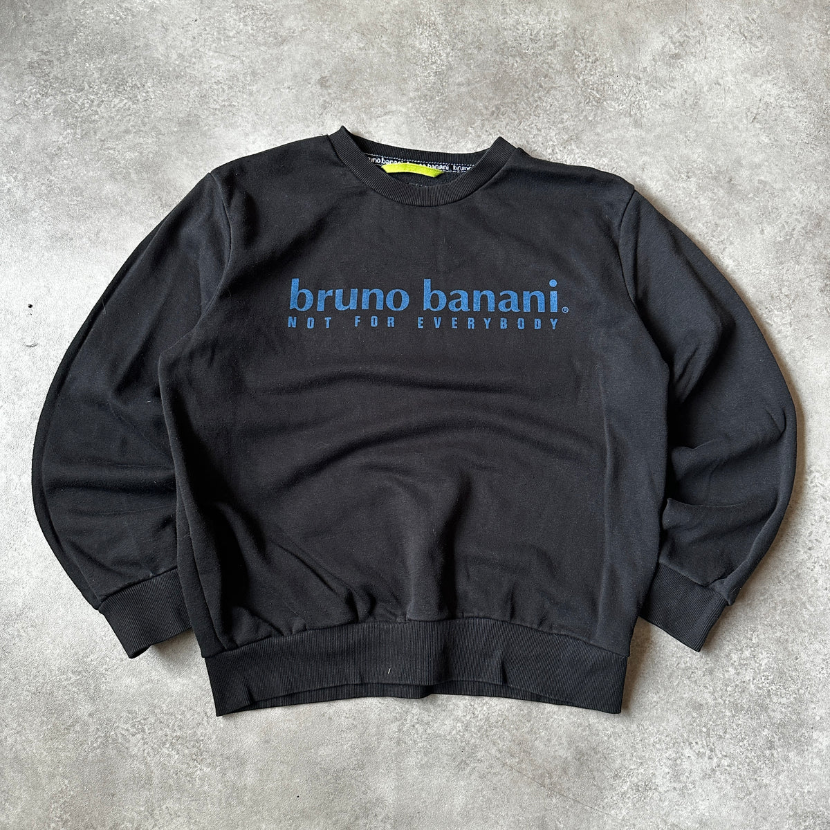 Bruno Banani Black Chest Logo Crewneck L