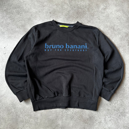 Bruno Banani Black Chest Logo Crewneck L