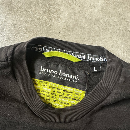Bruno Banani Black Chest Logo Crewneck L