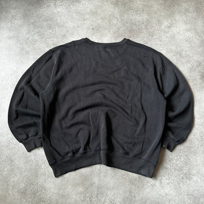 Marvel Black Punisher Graphic Crewneck XXL
