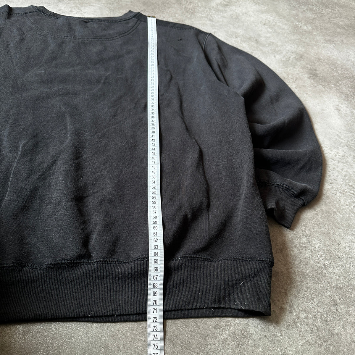 Marvel Black Punisher Graphic Crewneck XXL