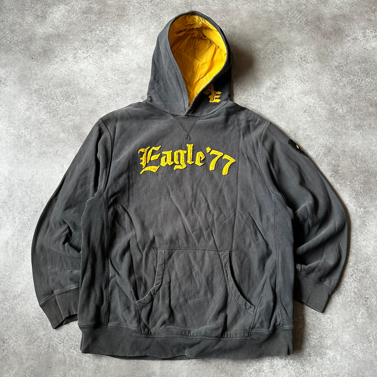 American Eagle Grey Eagle '77 Hoodie XXL