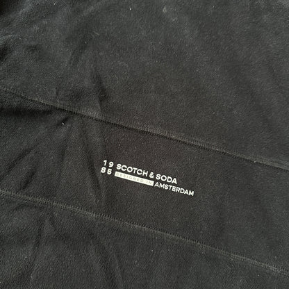 Scotch & Soda Black Fleece Crewneck M