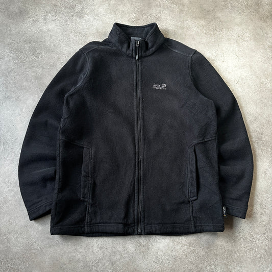 Jack Wolfskin Black Fleece Full-Zip Jacket L