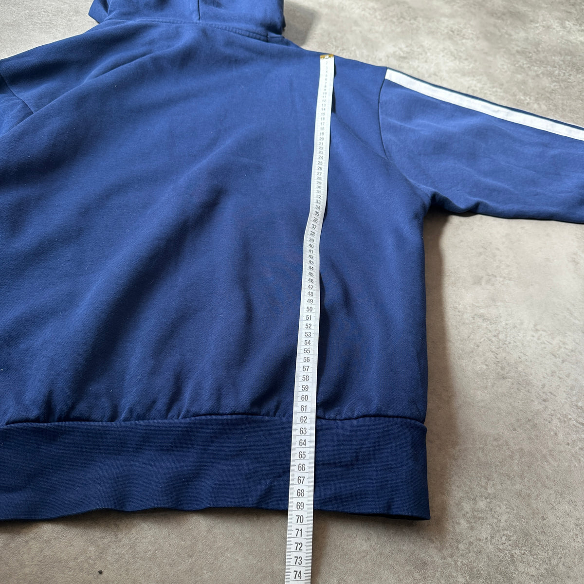 Adidas Royal Blue Schalke 04 Hoodie L