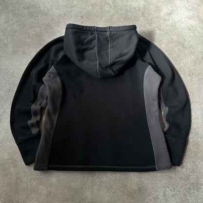 Revolution Race Dark Grey & Charcoal RVRC Outdoor Hoodie M