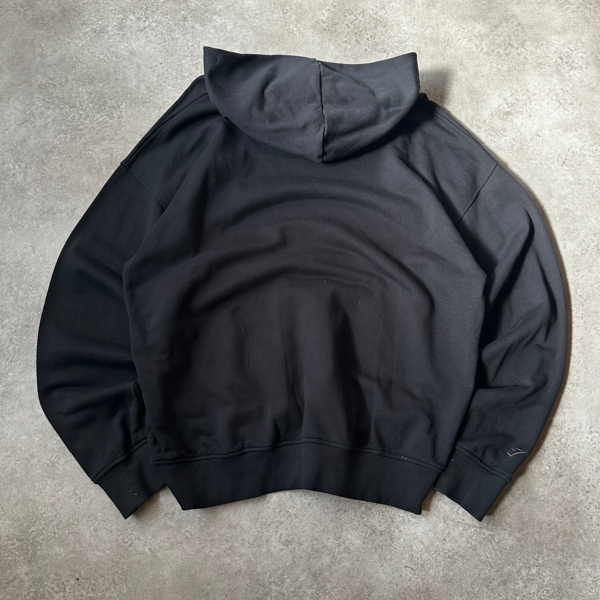 Gymshark Black Plain Hoodie M