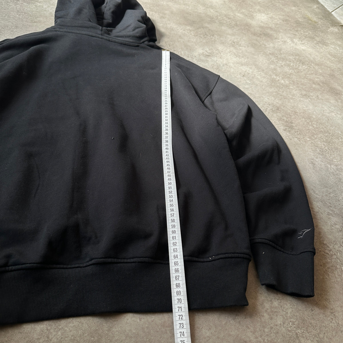 Gymshark Black Plain Hoodie M