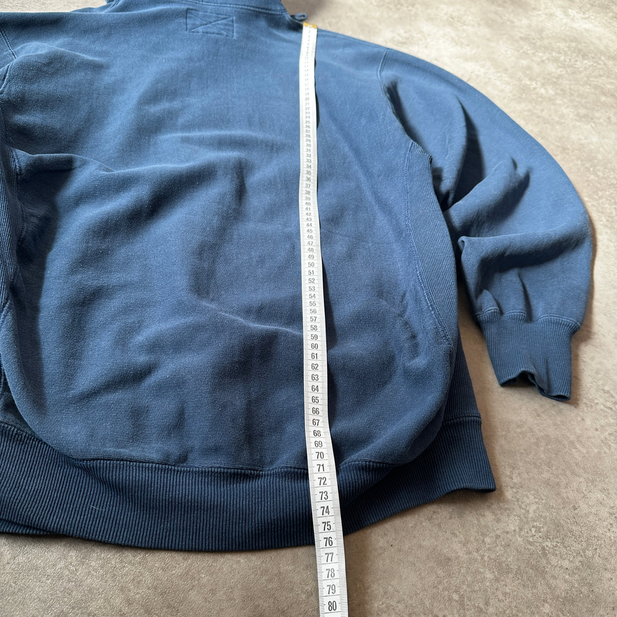 Steve & Barry's Navy Berkeley Arch Logo Hoodie M
