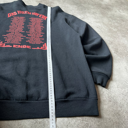 Fruit of the Loom Black Labyrinth 2003 Graphic Crewneck XL