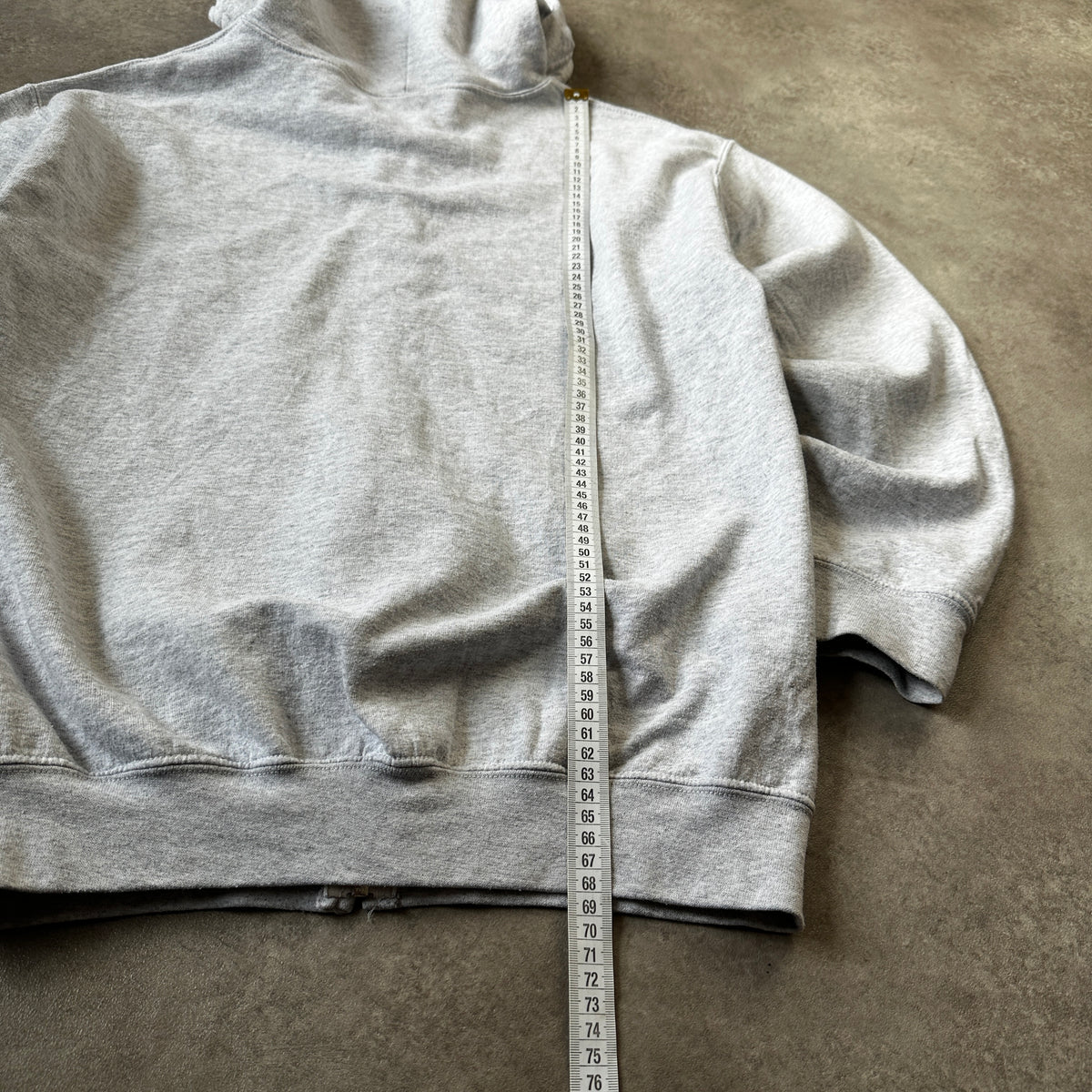 Iets Frans... Grey Full-Zip Hoodie M