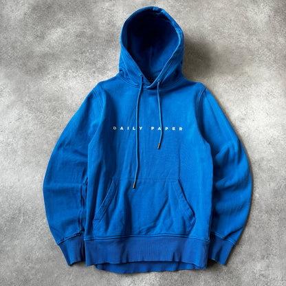 Daily Paper Blue Chest Logo Hoodie S