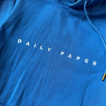 Daily Paper Blue Chest Logo Hoodie S