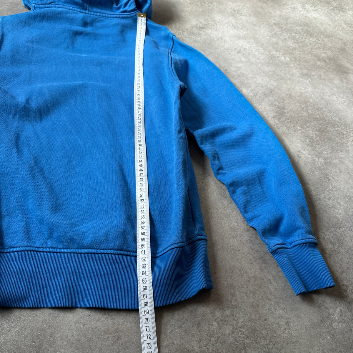 Daily Paper Blue Chest Logo Hoodie S