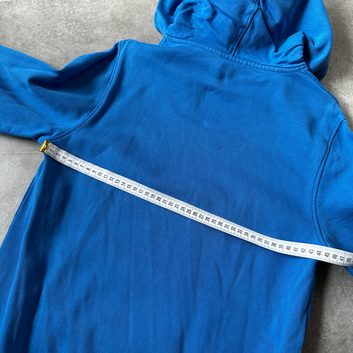 Daily Paper Blue Chest Logo Hoodie S