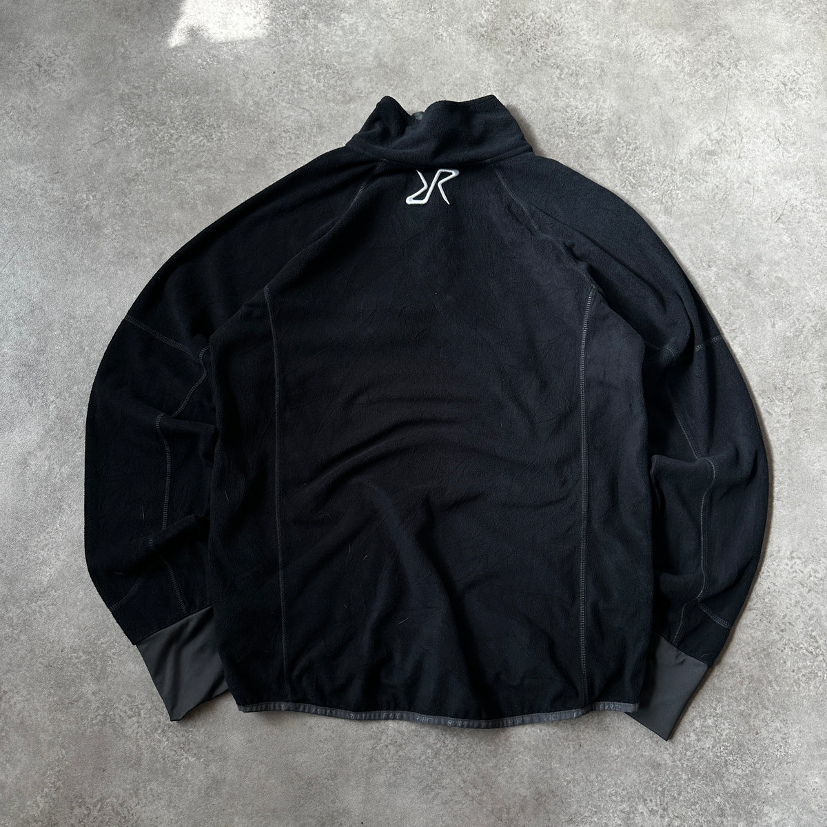 Revolution Race Dark Grey RVRC Fleece 1/2 Zip XL